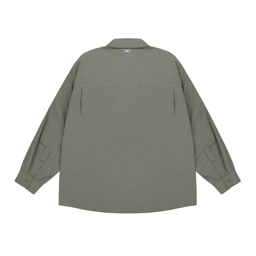 East Pacific Trade (ept) Hector Big Pocket Shirt (Khaki Beige)