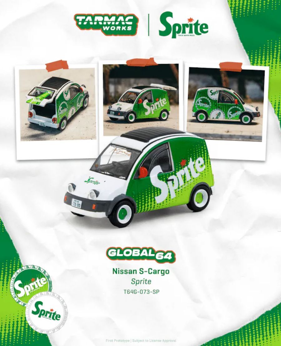 預訂 Pre Order - Tarmac Works Nissan S-Cargo Sprite