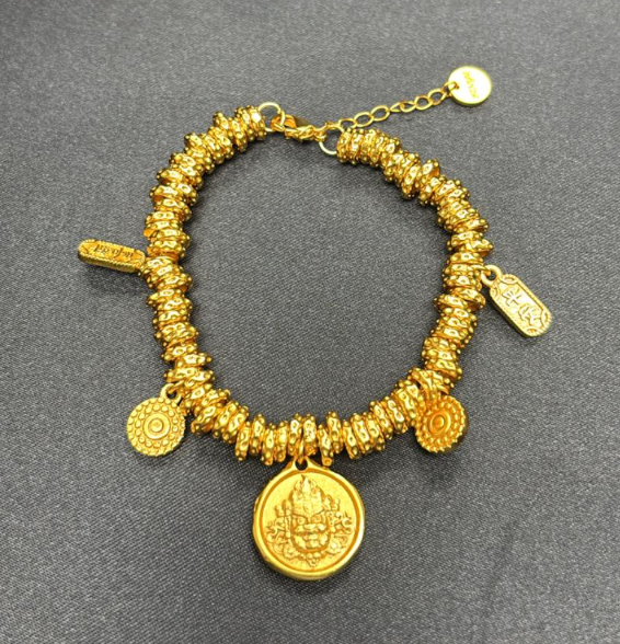 AG260115-Y121-財神寶庫盤金鏈(需留中文全名，已包大寶法王開光證+布袋和雍和宮開光，不提供開光視頻，3月頭到貨只限尖沙咀門店自取）