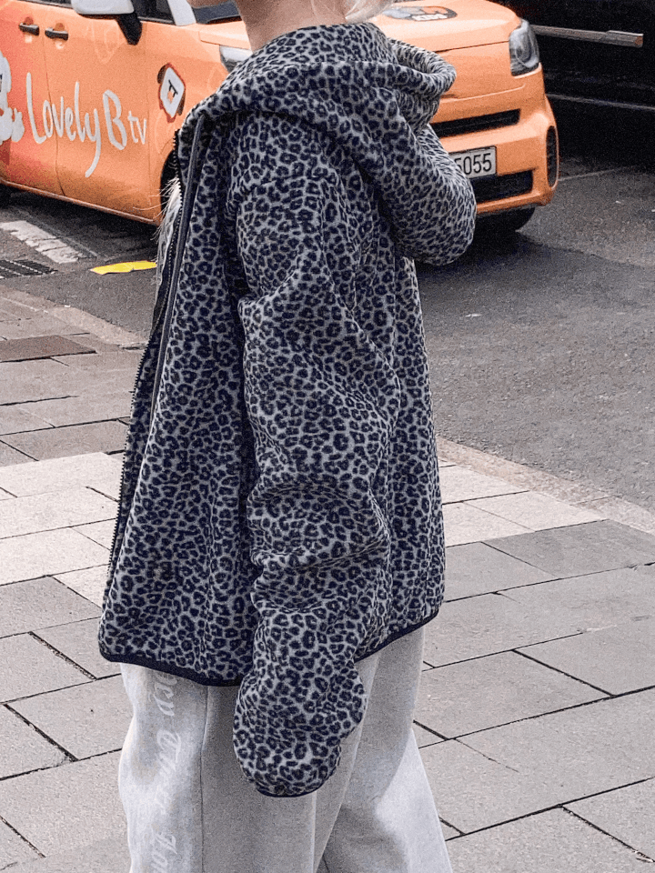 低調帥氣豹紋外套〈🇰🇷DAY 1〉