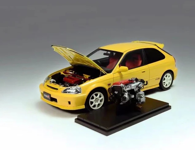 MOTORHELIX HONDA CIVIC TYPE R(EK9) YELLOW