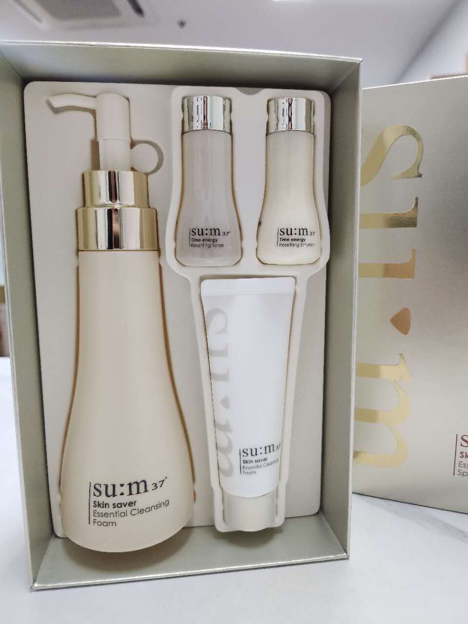 【預購】AKR011505 SU:M37° 呼吸活膚溫和潔面乳套裝