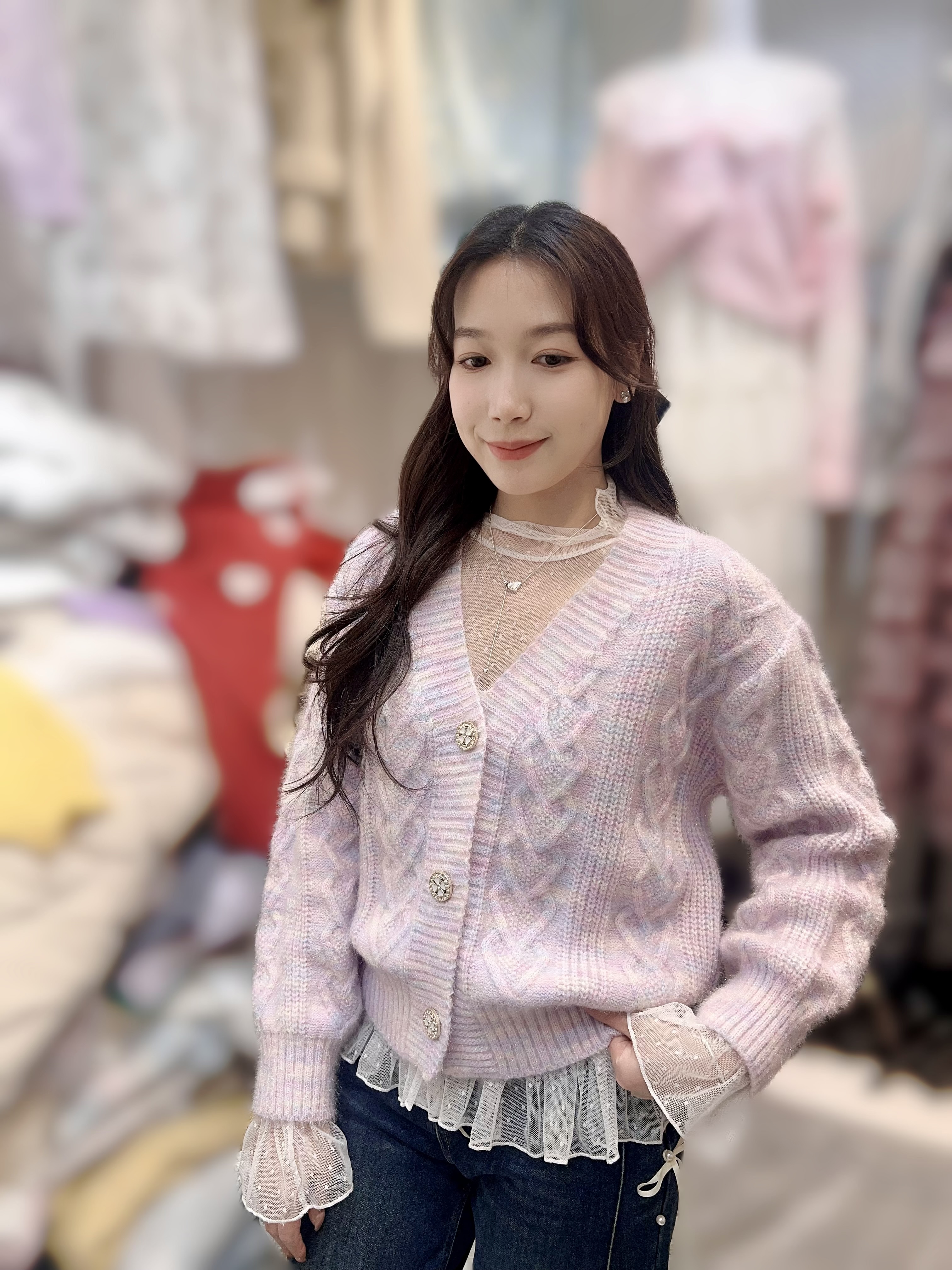 J12  羊毛10% 開胸 胸46-52 長21 $409 (一口價)