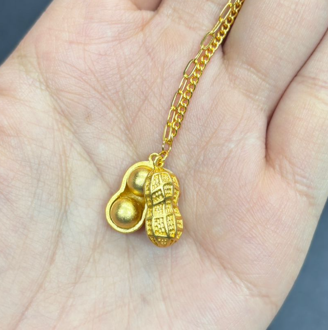 AG260115-Y107-福金雙運雙喜疊生·福韻吉事鏈(需留中文全名，已包大寶法王開光證+布袋和雍和宮開光，不提供開光視頻，3月頭到貨只限尖沙咀門店自取）