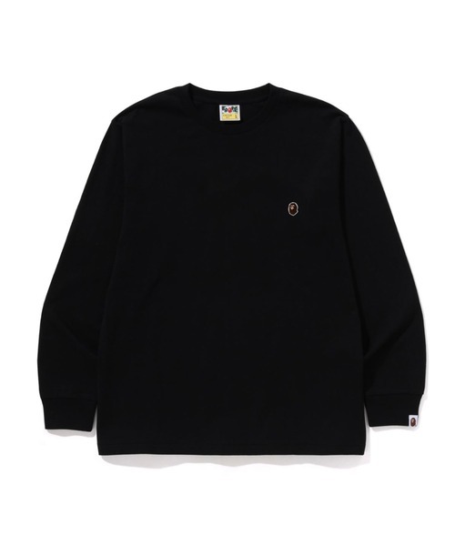 『代購+現貨商品』2025AW A BATHING APE BAPE ONE POINT LS TEE 刺繡 小頭 長T 現貨 1L80111002