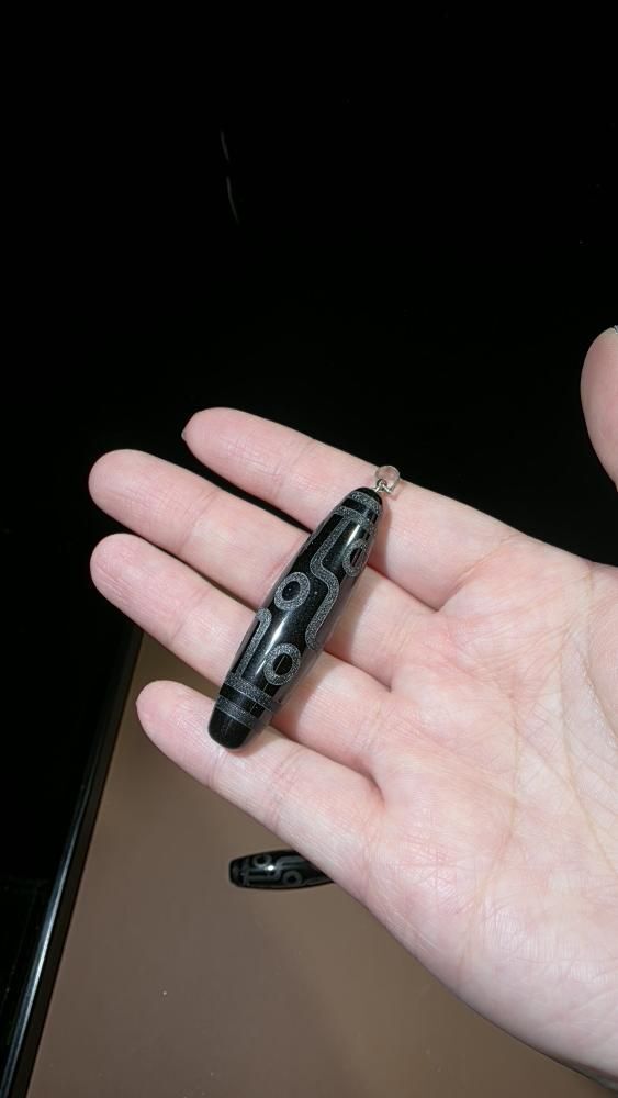 (現貨) 福 - 黑曜石九眼天珠