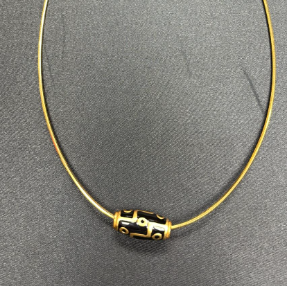 AG260115-Y105-梵音送福·琺瑯天珠福運鏈(需留中文全名，已包大寶法王開光證+布袋和雍和宮開光，不提供開光視頻，3月頭到貨只限尖沙咀門店自取）