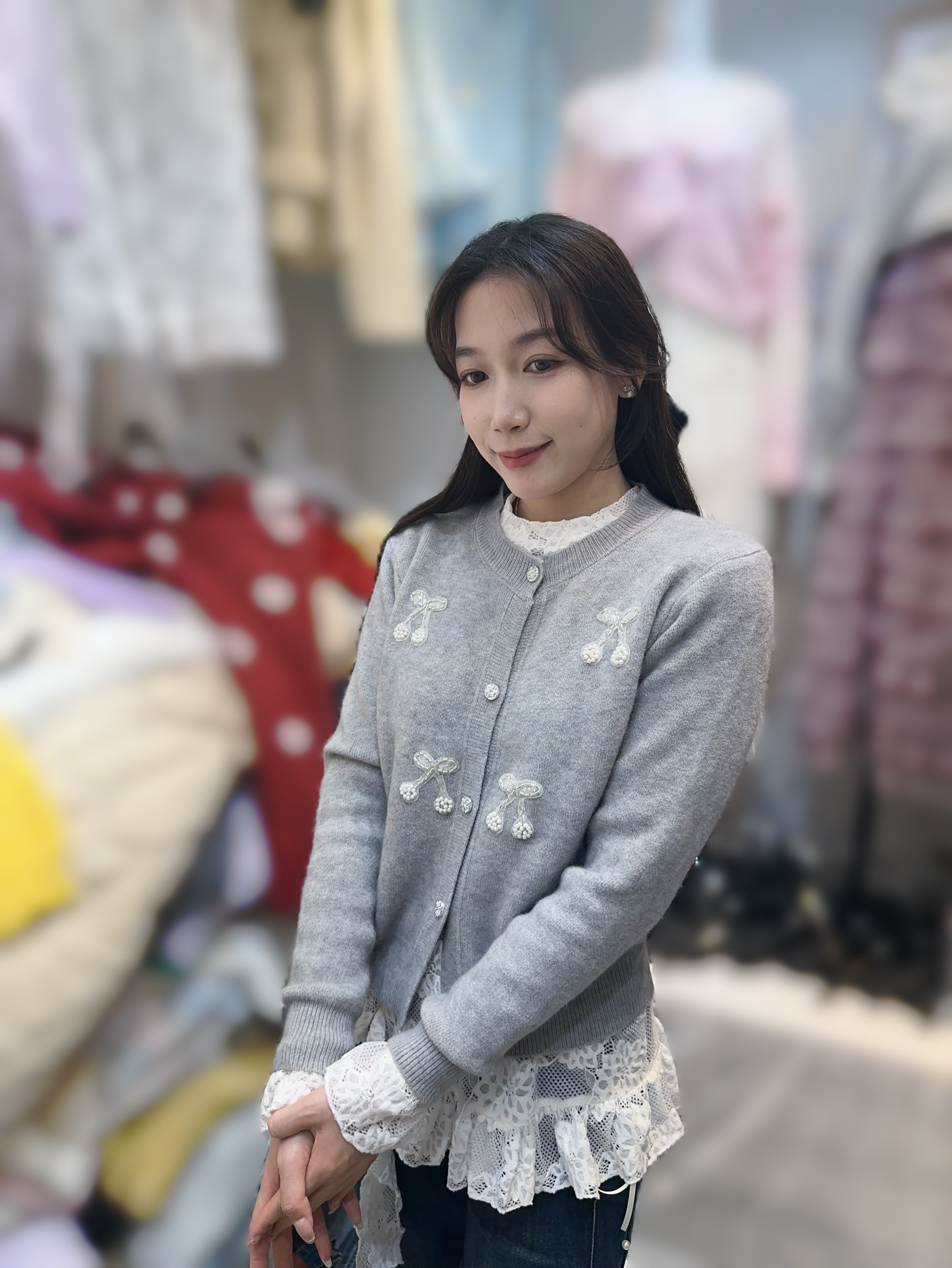 J55  車厘子🍒外套 胸 42 長21$399