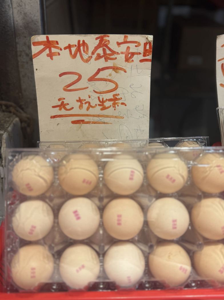 坊間充斥假雞蛋