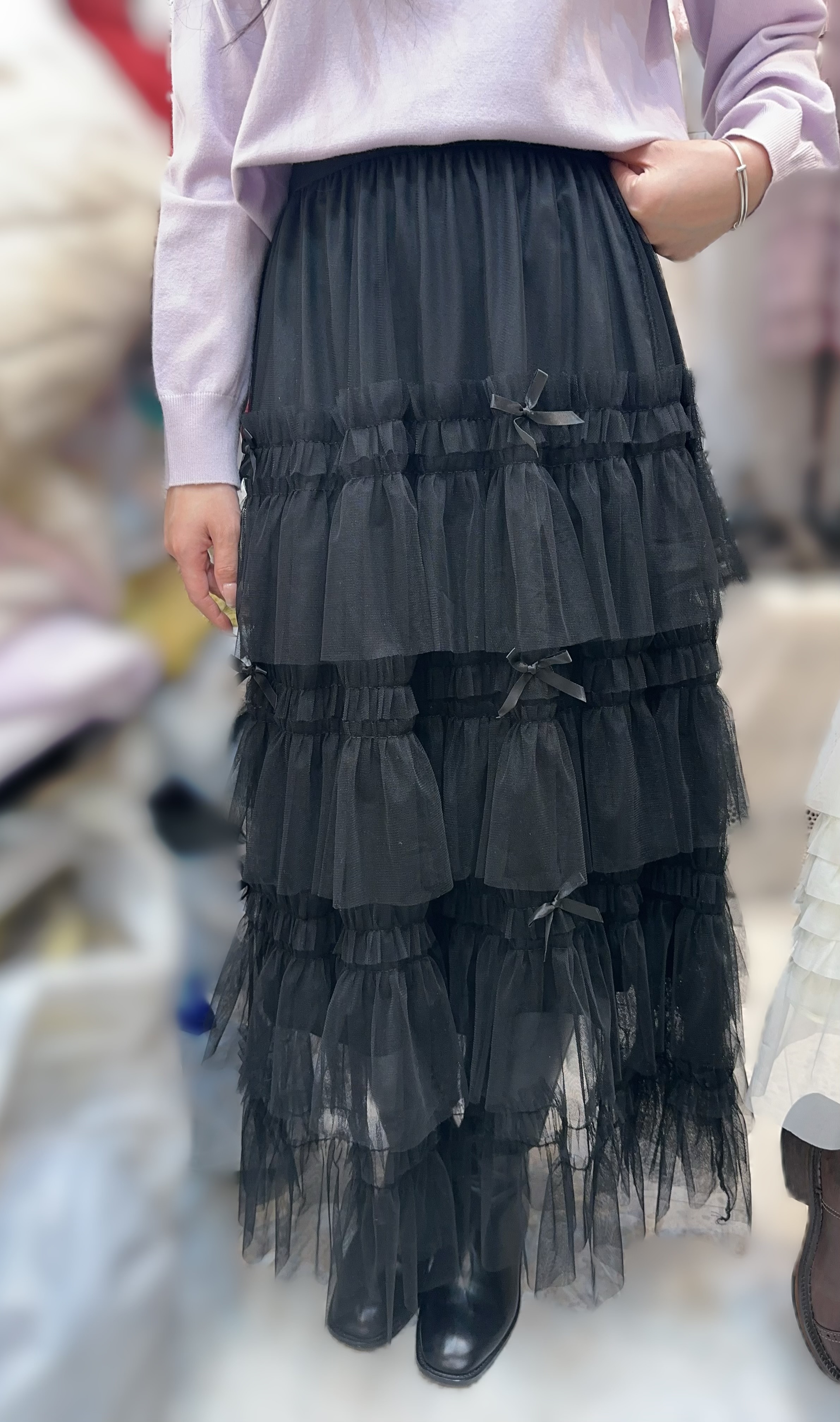 J29  紗裙 腰26-43 長38 $419 (一口價)