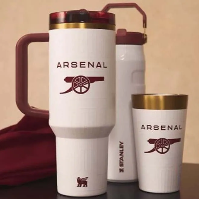 現貨丨STANLEY 1913 X ARSENAL ADVENTURE STACKING TUMBLER 16