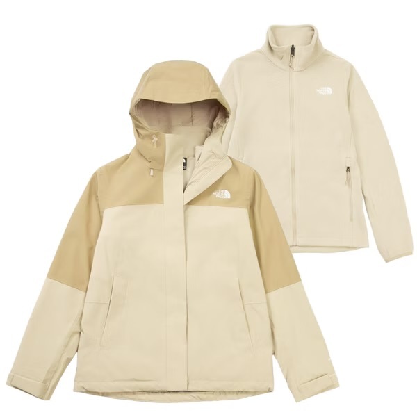 The North Face - 女裝 SANGRO FLEECE TRICLIMATE JACKET 三合一防水連抓毛 外套 NF0A8CK3