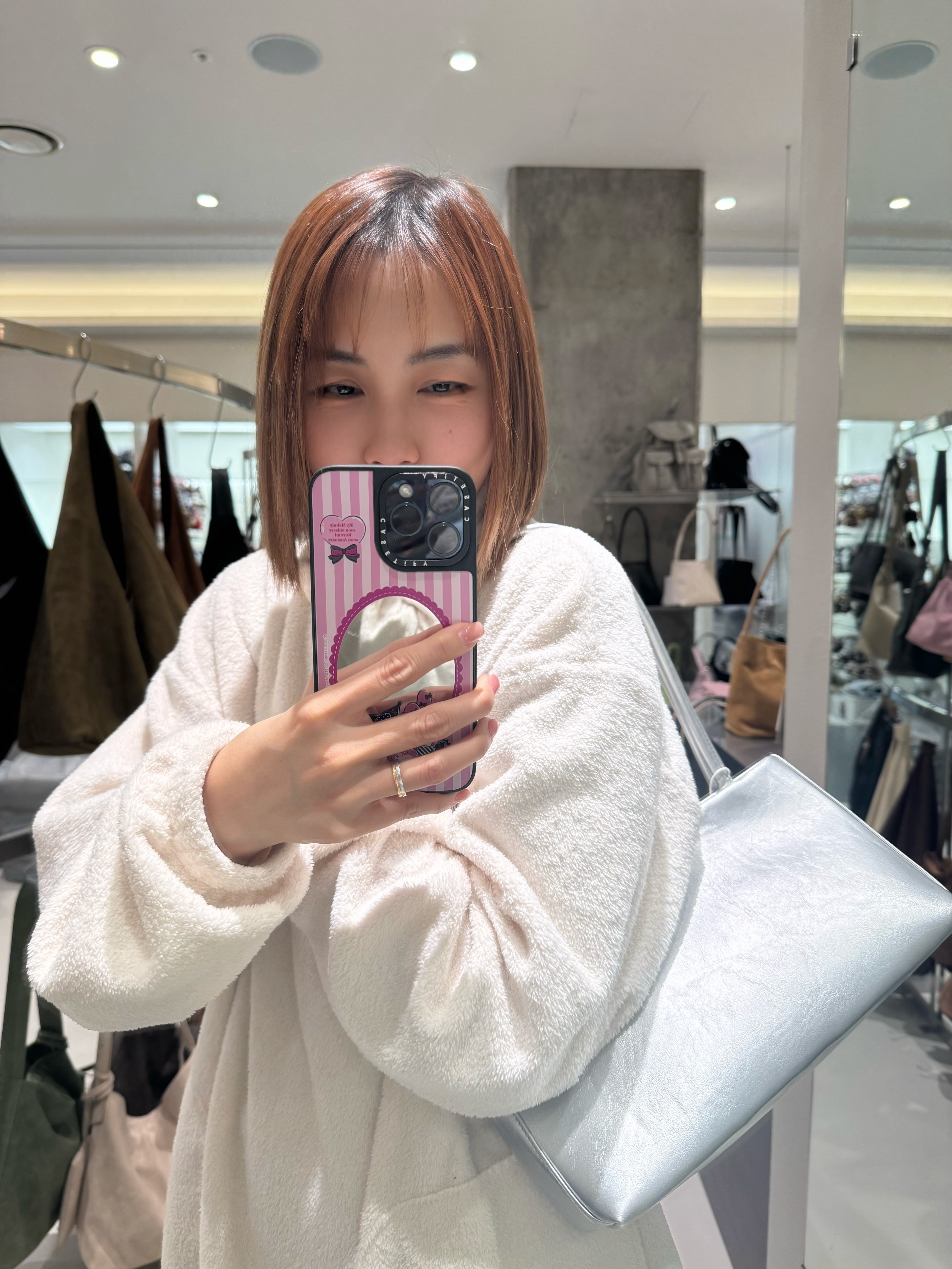 A1DE21 長方袋*銀色