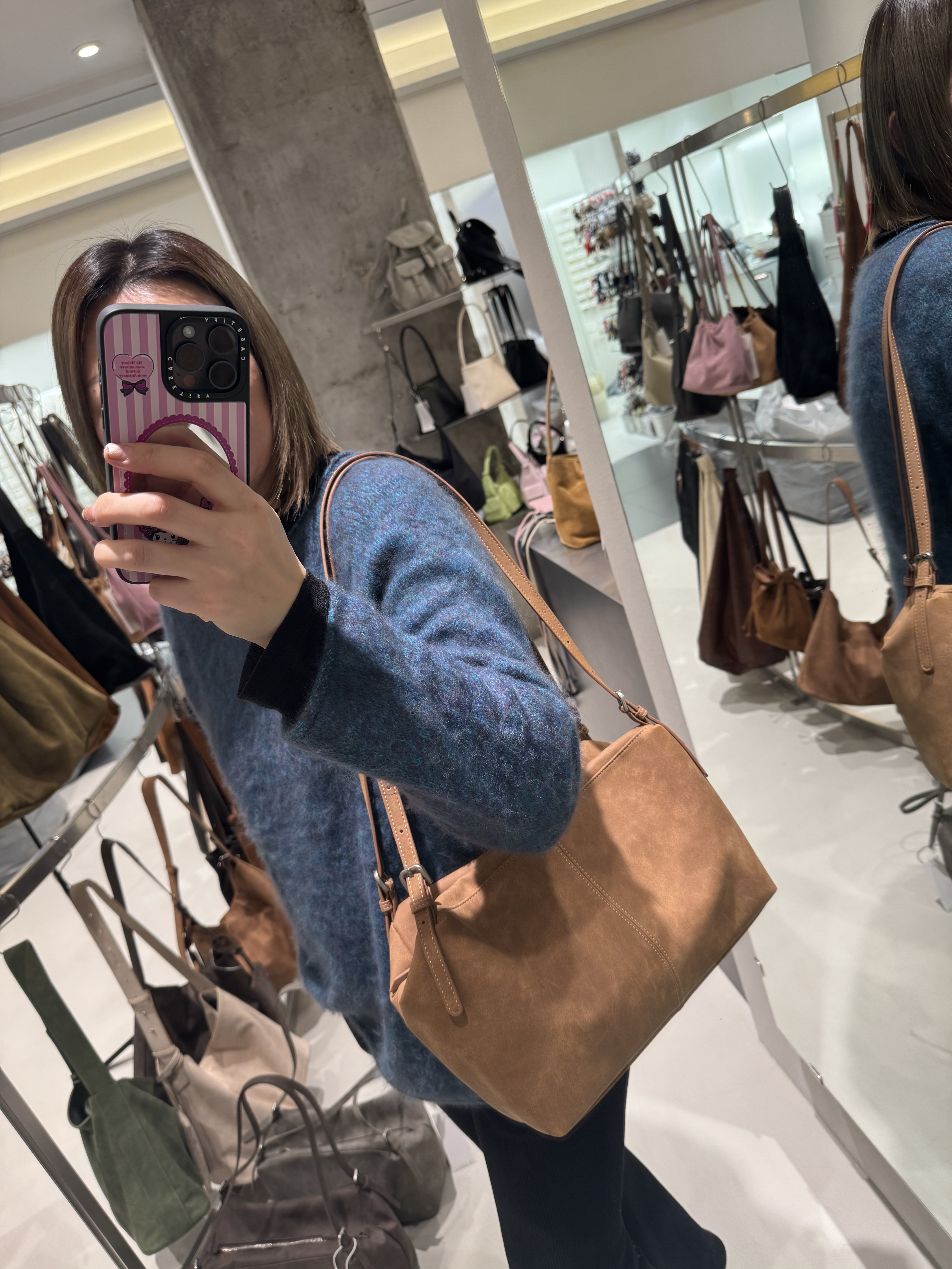 A1DE14 長形闊身大袋*3色