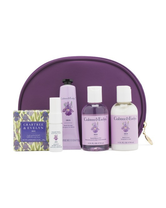 【預購】CRABTREE N EVELYN H011556 鳶尾花香氛旅行護理套裝（5件裝）