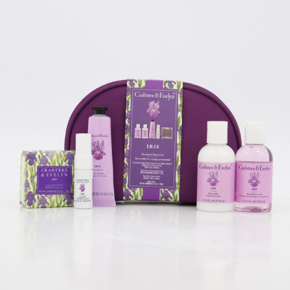 【預購】CRABTREE N EVELYN H011556 鳶尾花香氛旅行護理套裝（5件裝）
