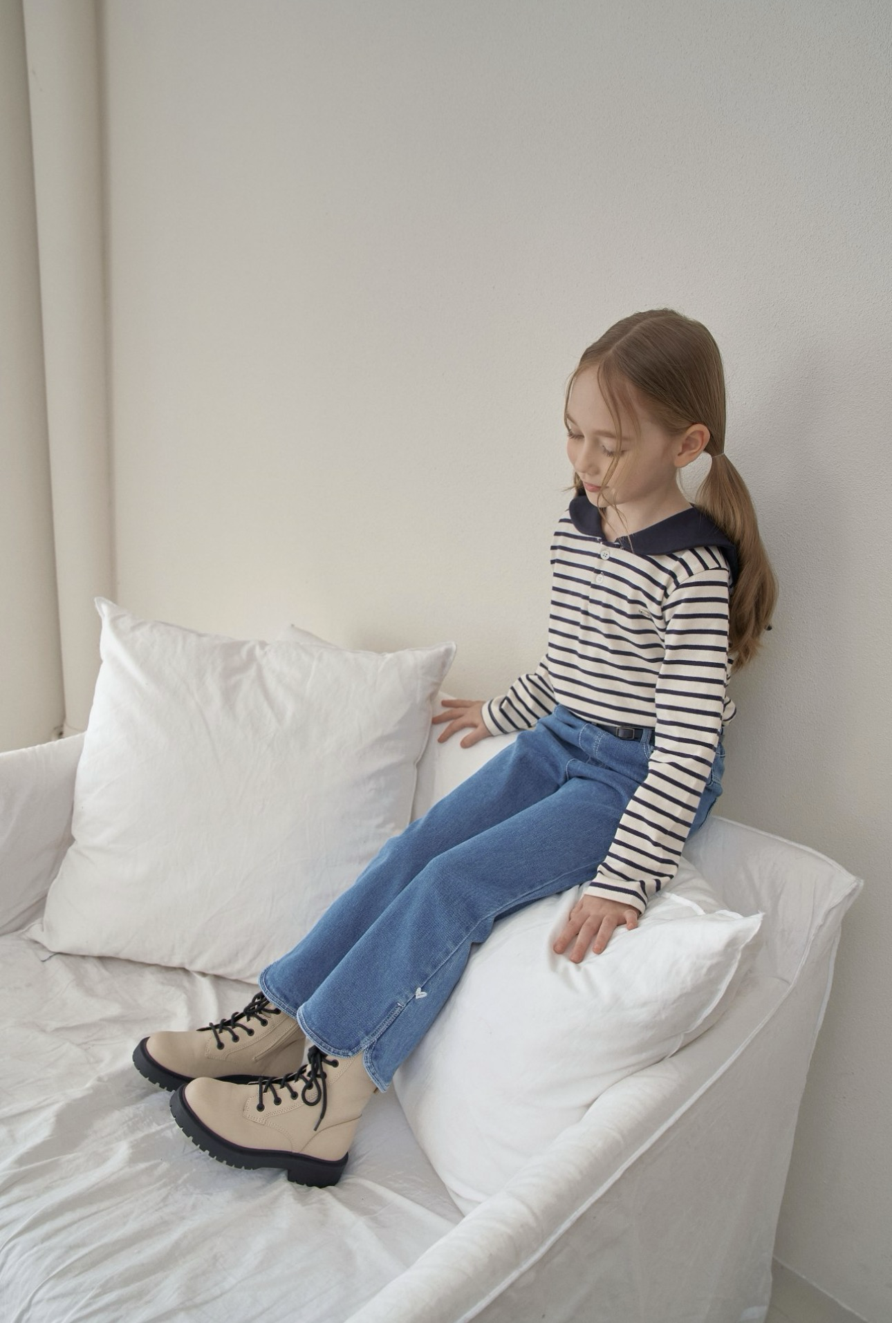 Momo Ann Denim Bootcut Pants