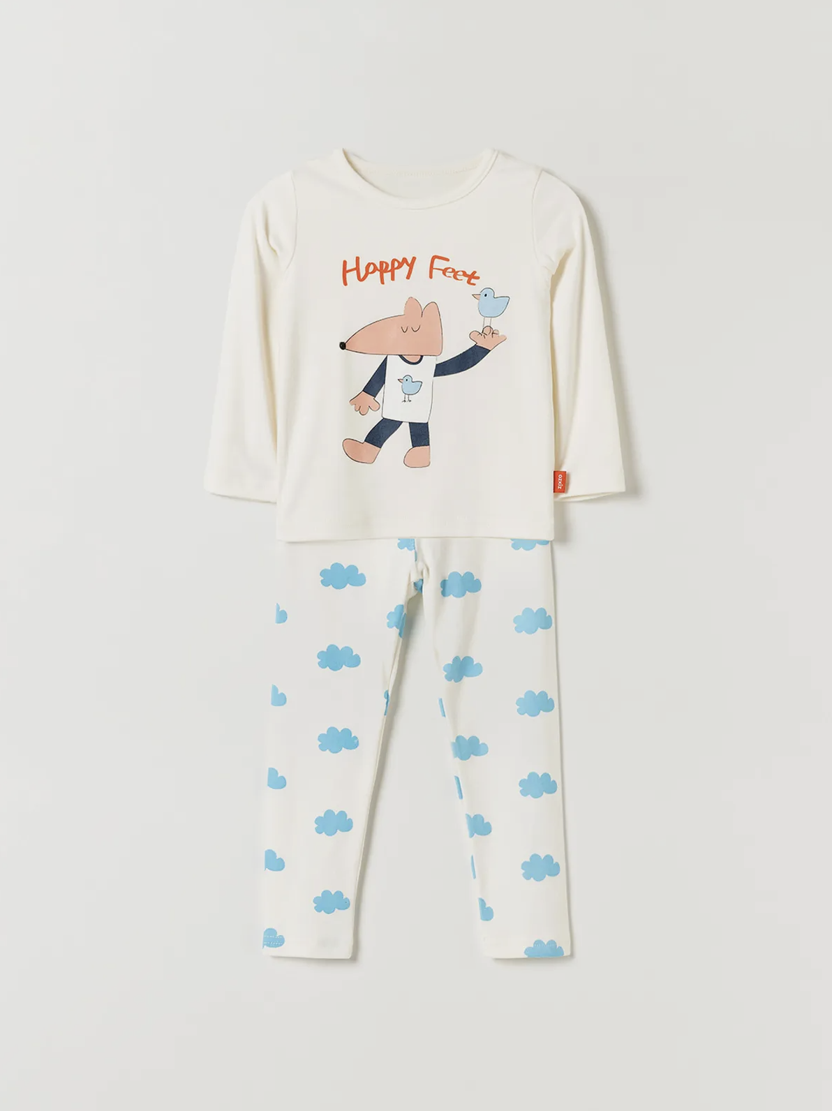 韓國品牌 OZKIZ HAPPY FEET 居家套裝 (上衣＋褲)