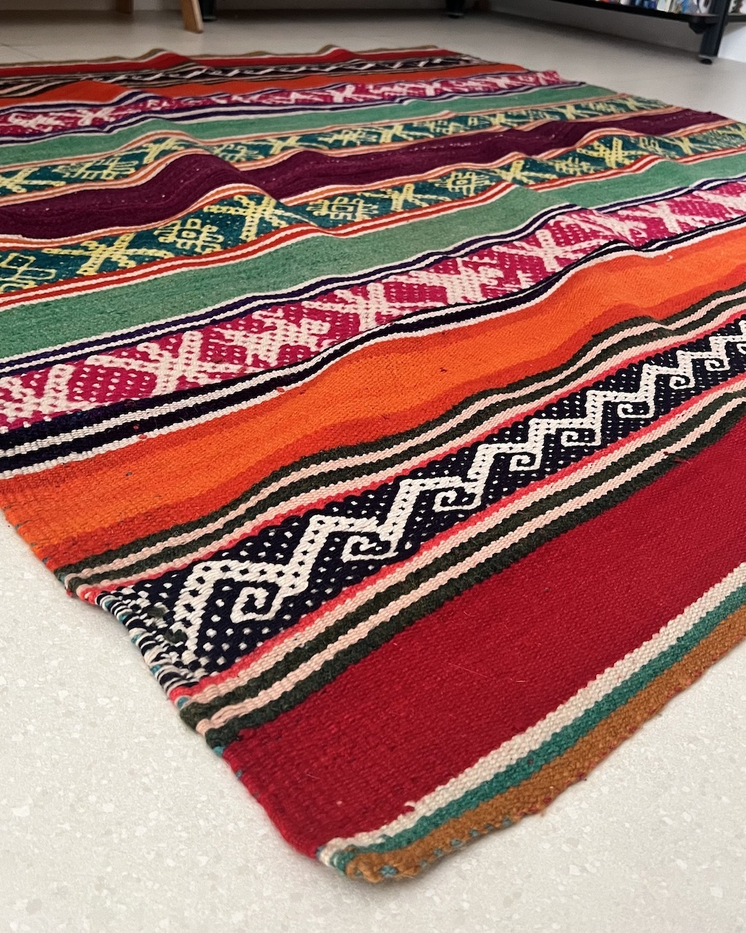 共同體 | 老件手工編織毯