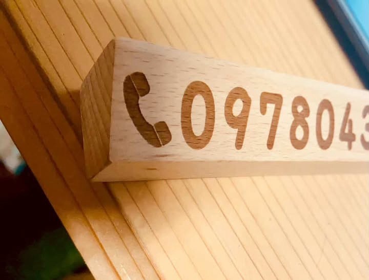 台東院 | 台東手作！停車號碼牌！拍謝！借停一下～下單請記得備註號碼喔～