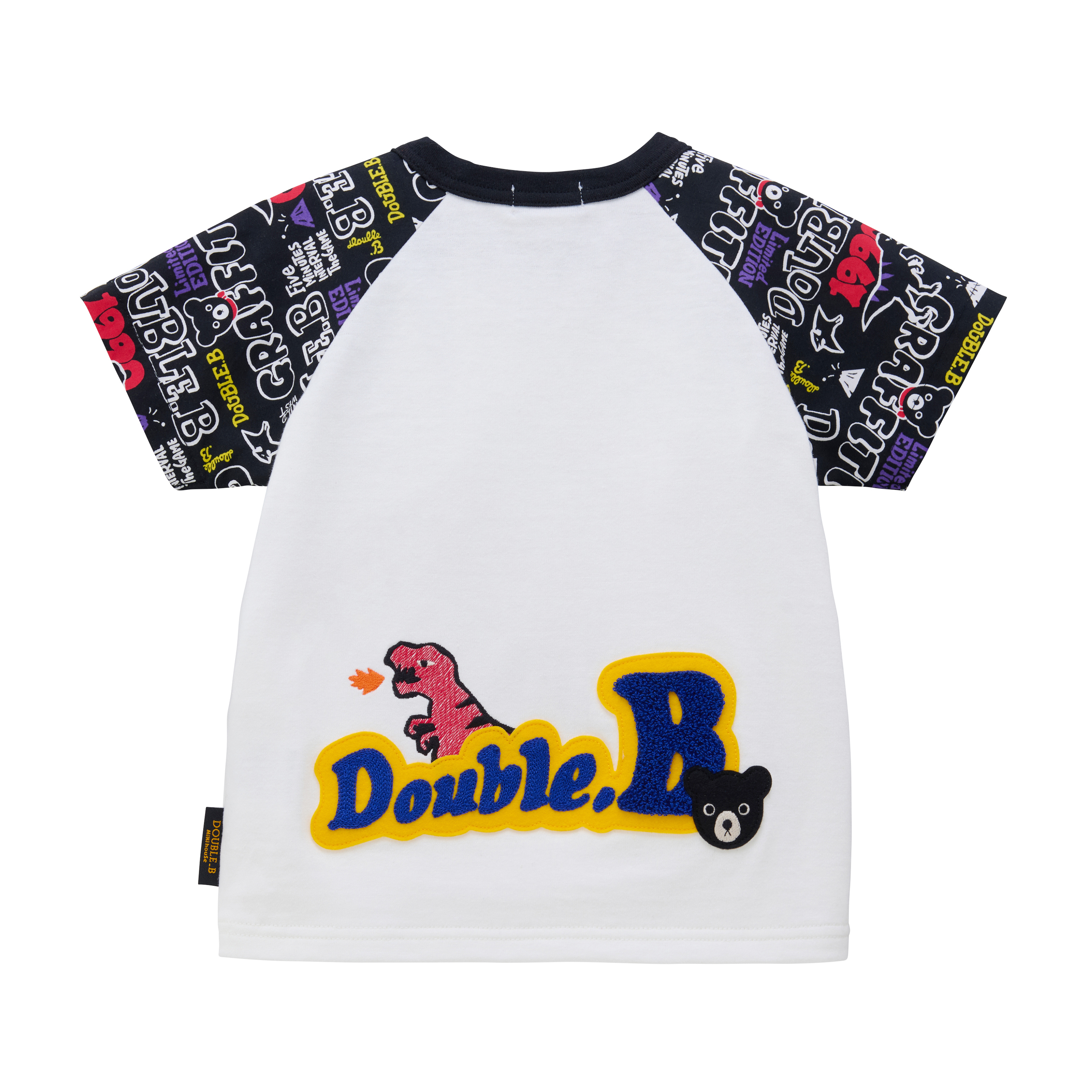 DB 塗鴉恐龍小熊T恤(白)