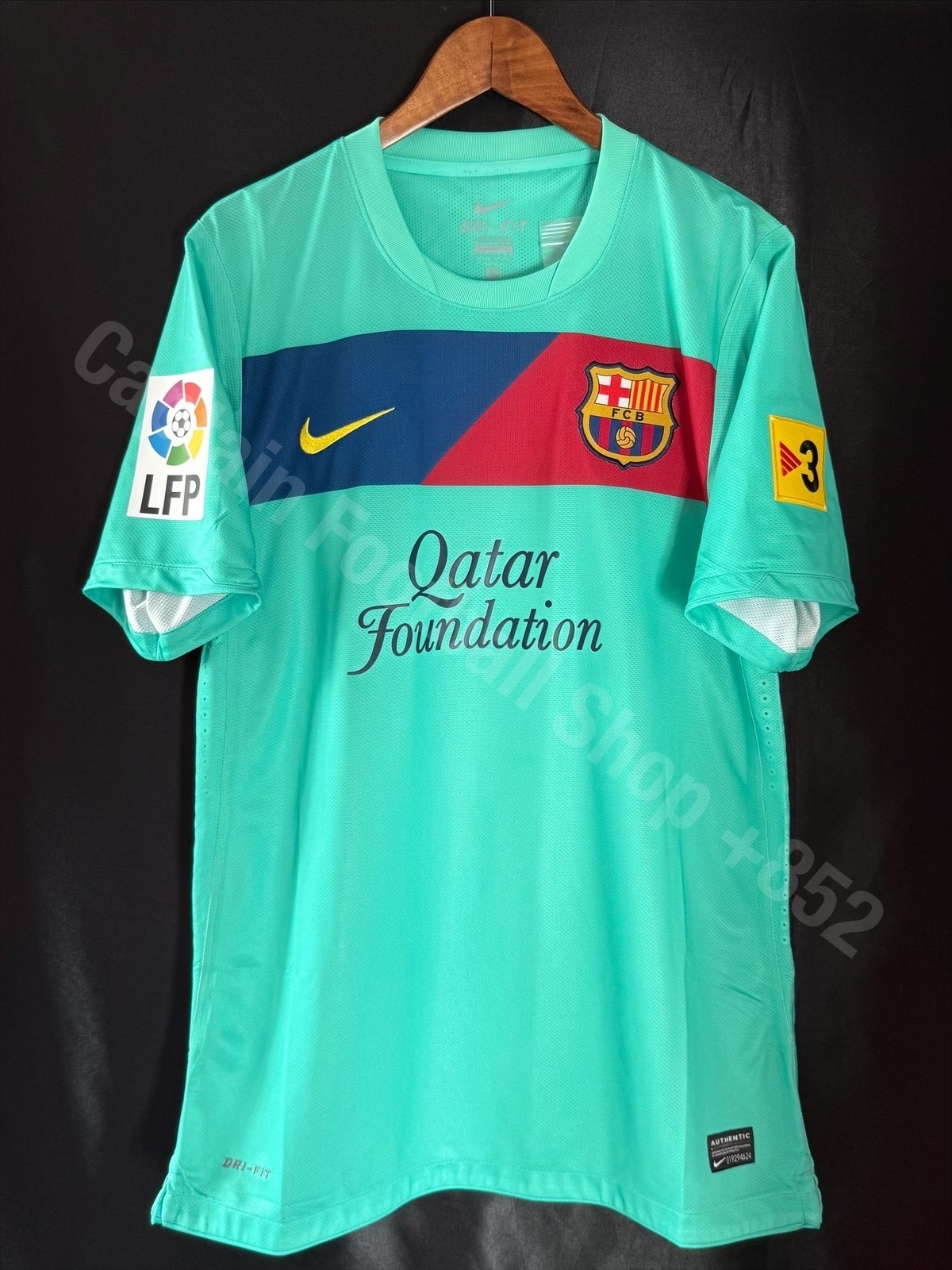 (Player Issue) FC Barcelona 2011-2012 Nike Third Player Issue Shirt #10 MESSI