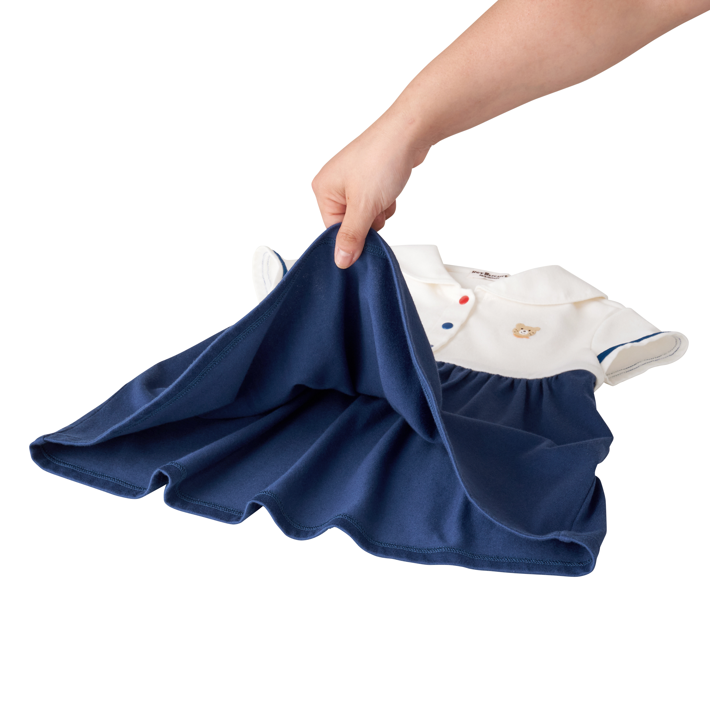 HB 上下拼色連身裙