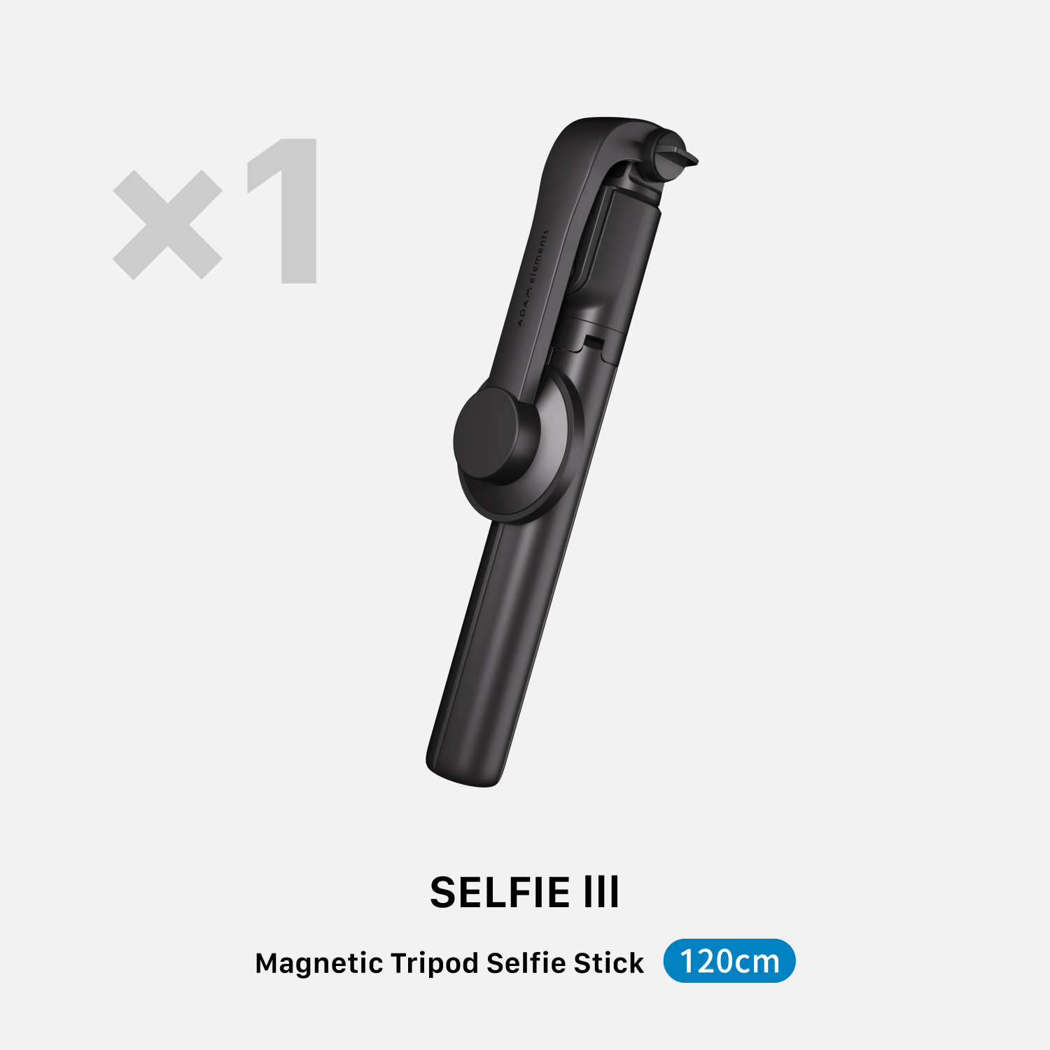 SELFIE III Magnetic Tripod Selfie Stick