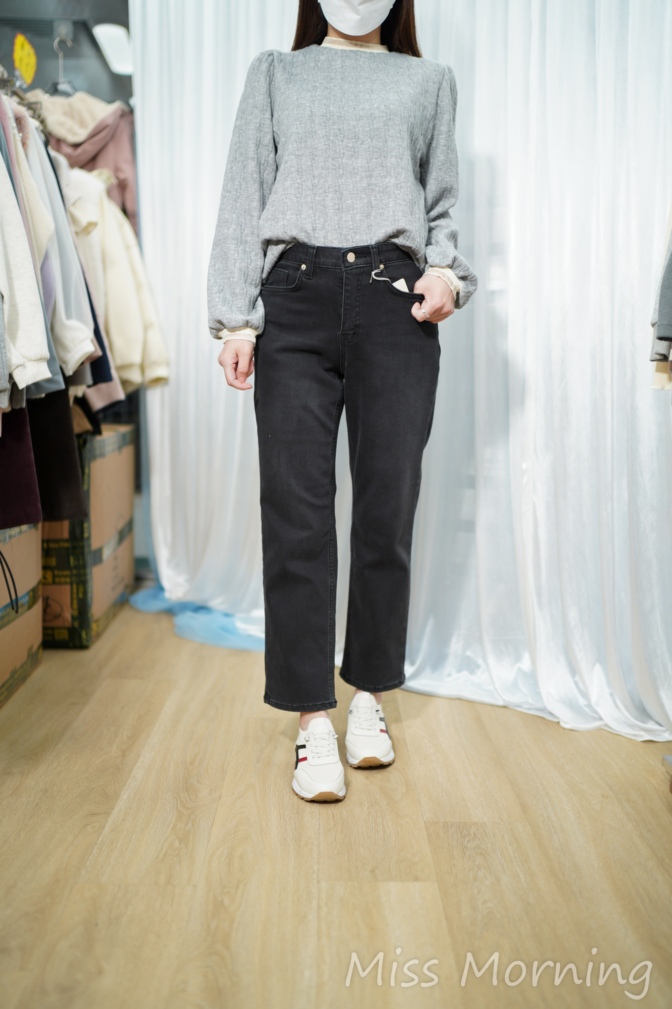 簡約扭紋棉質上衣(15039)