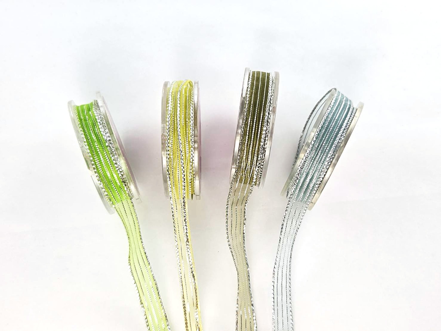 銀邊細線網紗/10mm/15mm