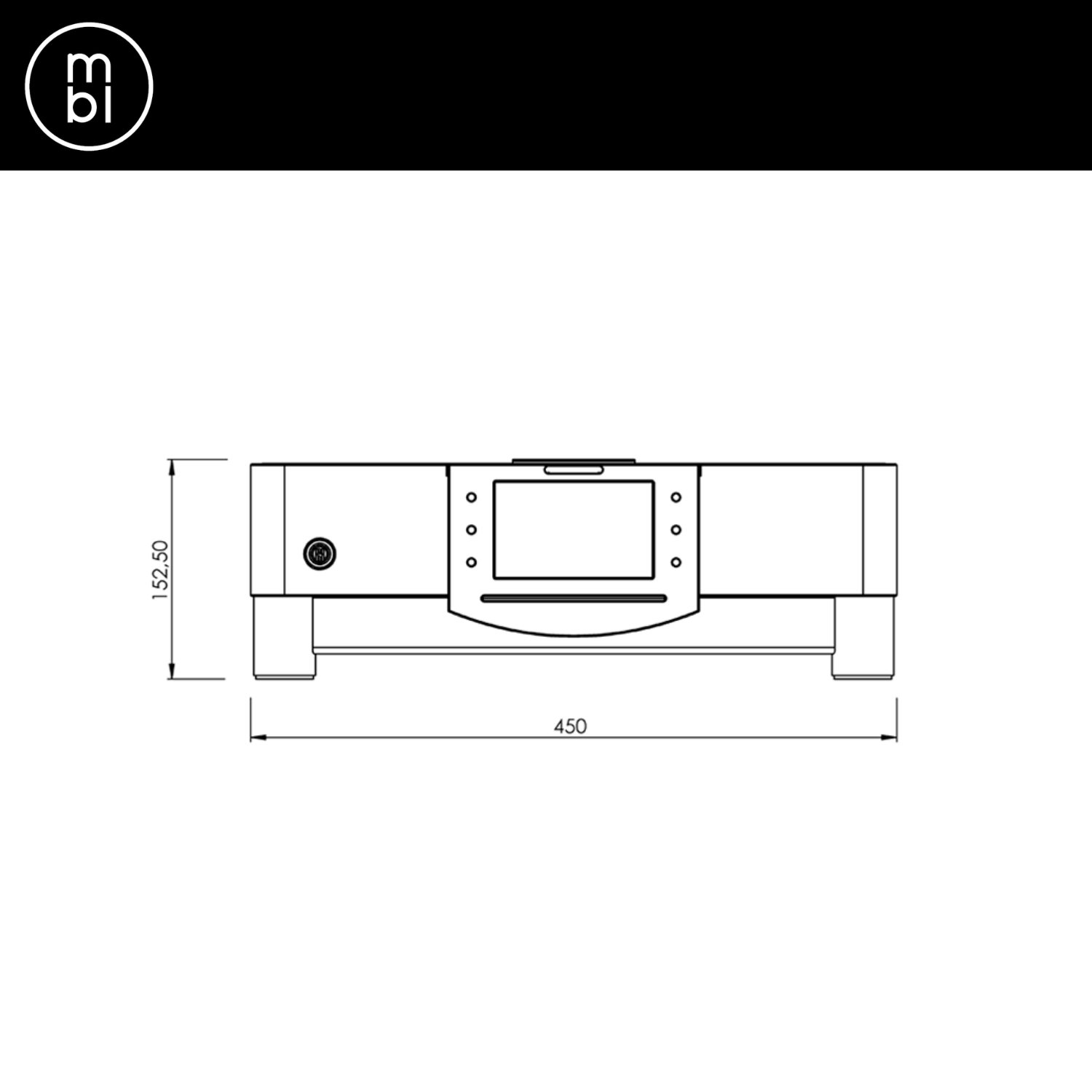 MBL Noble N31 CD-DAC Dimension
