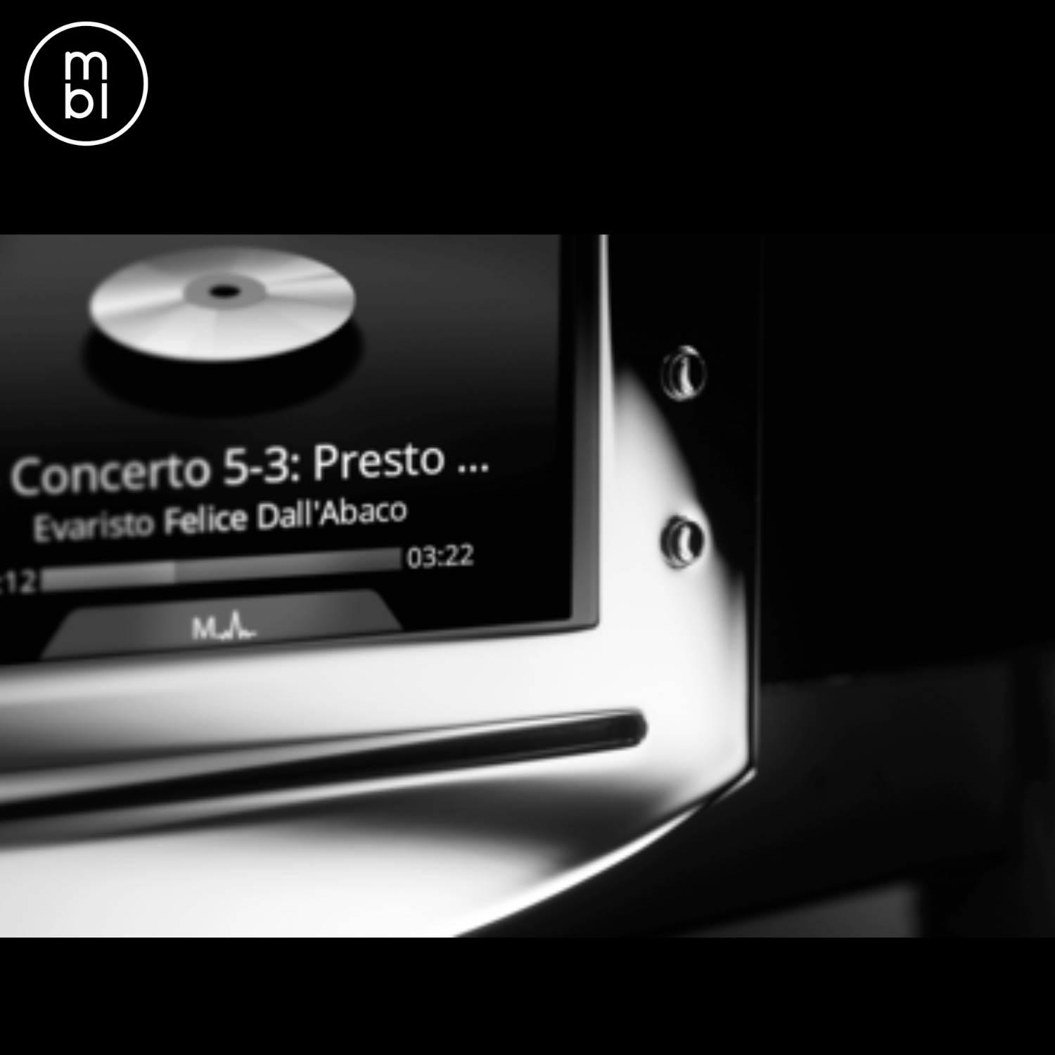 MBL Noble N31 CD-DAC Piano Black/Palinux Screen