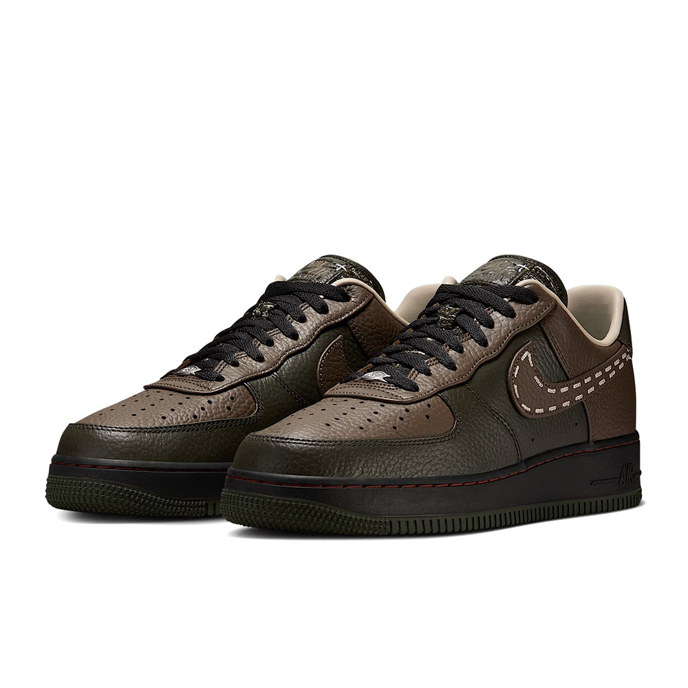 Nike Air Force 1 Low '07 Sequoia Dark Hazel 棕綠縫線 空軍一號 復古 休閒鞋 運動鞋 男鞋 IQ1122-320