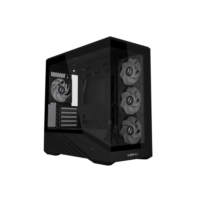 LIANLI 聯力 Vector V100R MINI 玻璃透側機殼 黑色/V100RMIX