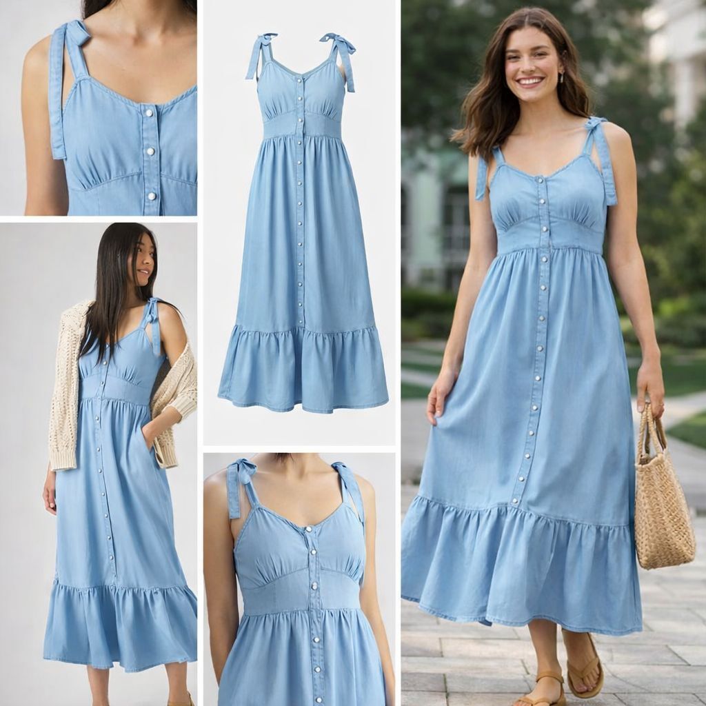 【現貨】LEVIS Katherine H011554 無袖中長連身裙