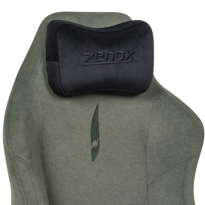 Zenox 幽靈Mk-2 電競椅 (Davis 布料 / 蜥蜴綠)