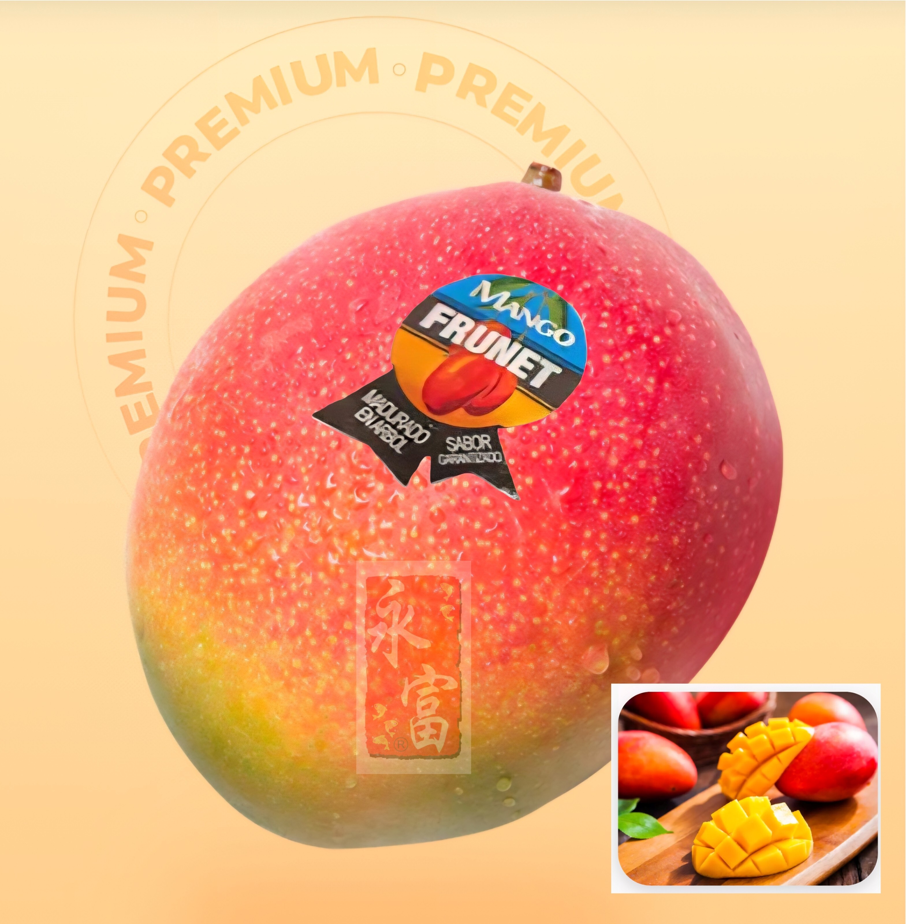 西班牙太陽之子芒果(1個)