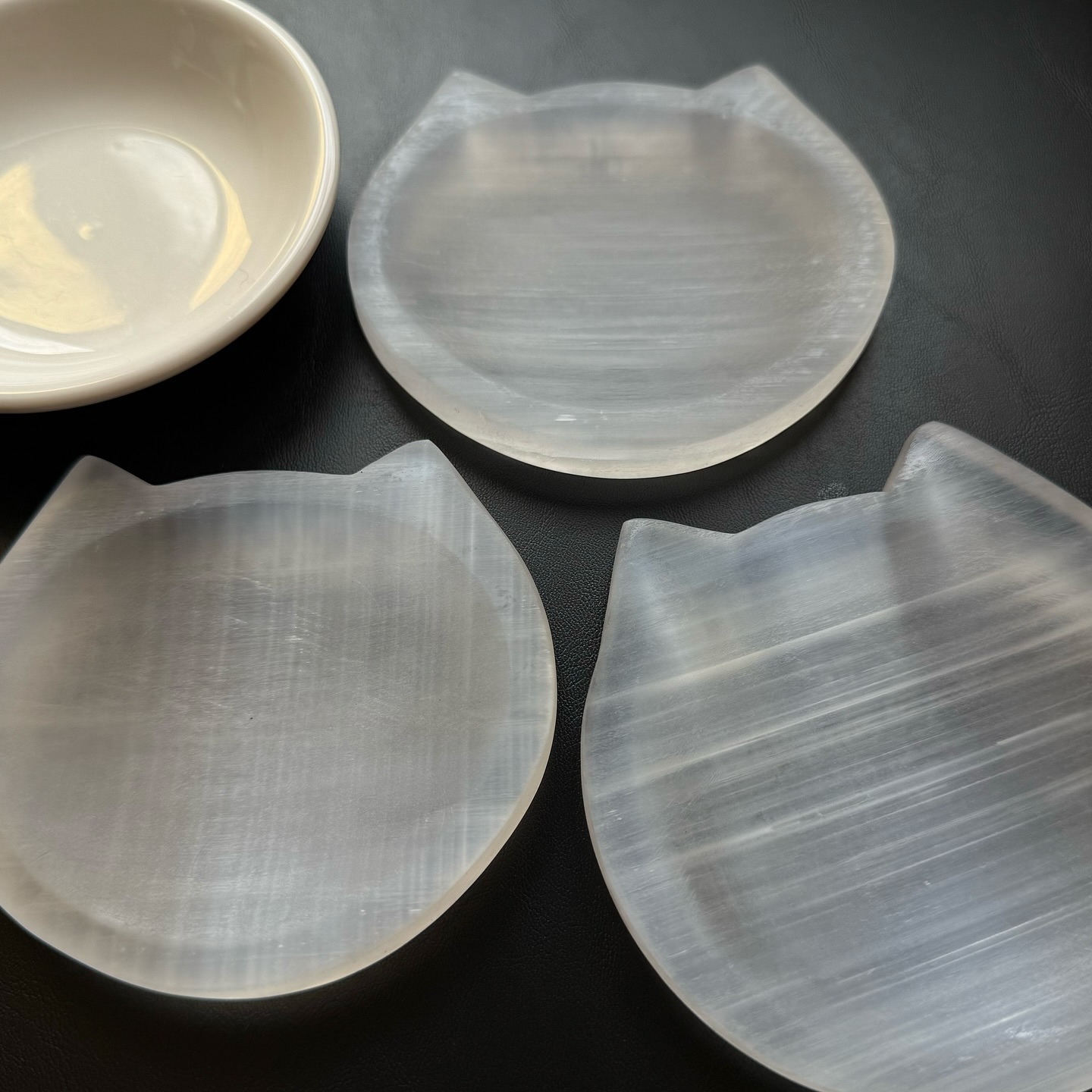 [原石] 透石膏 淨化盤