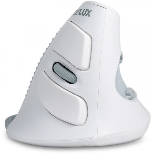 （2026新年限時優惠）DeLUX M618 Mini 無線垂直豎握式鼠標 | 人體工學無線滑鼠