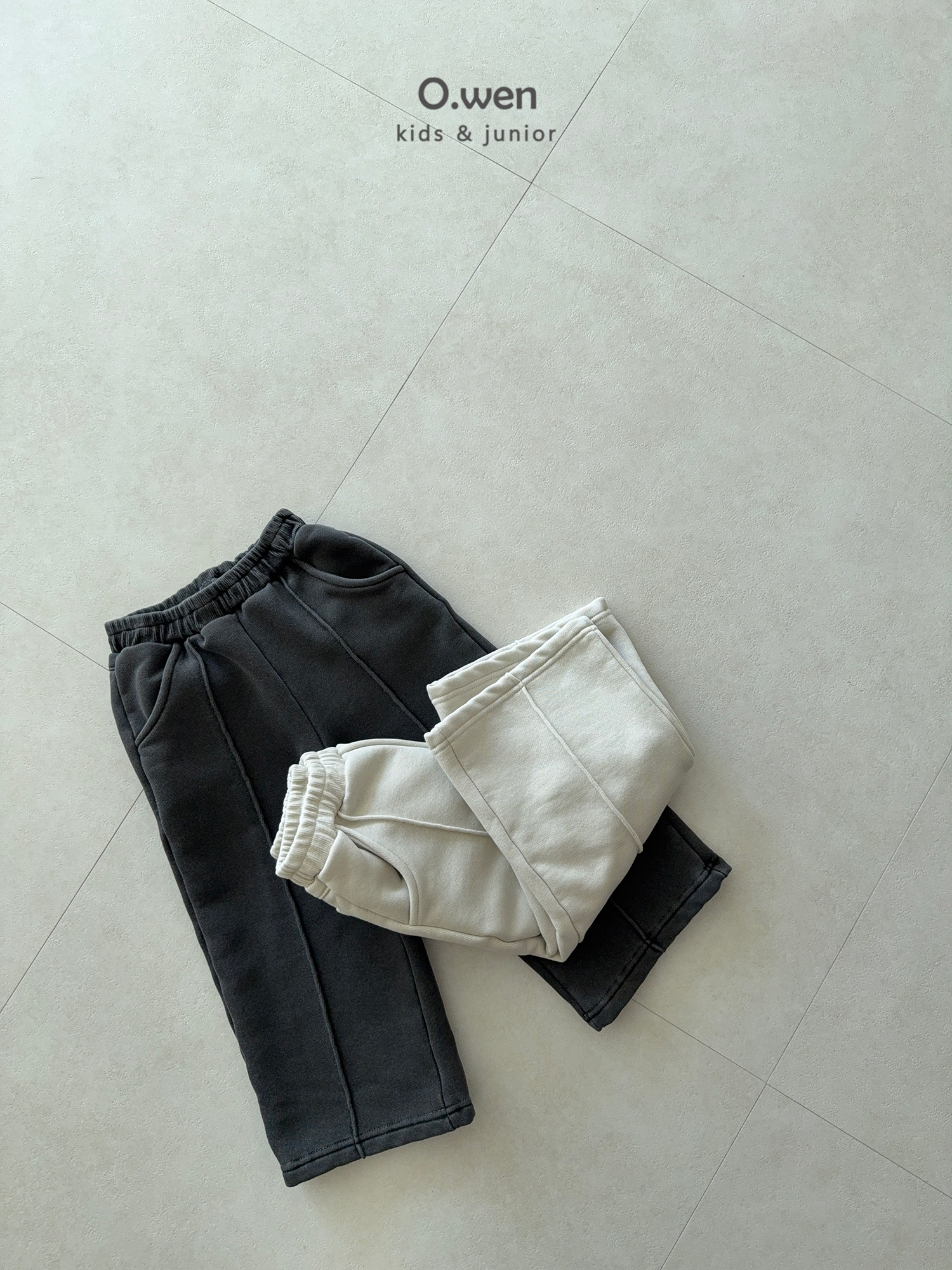 韓版落地闊腿褲