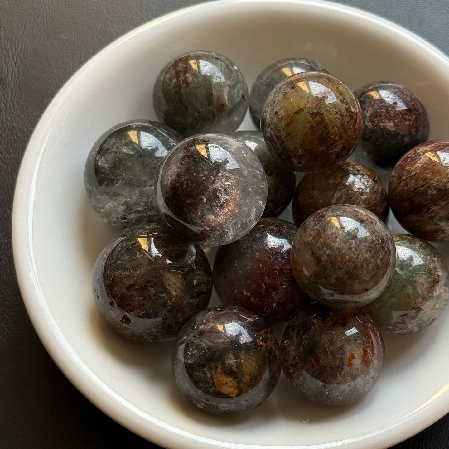 [原石] 幽靈水晶 小球