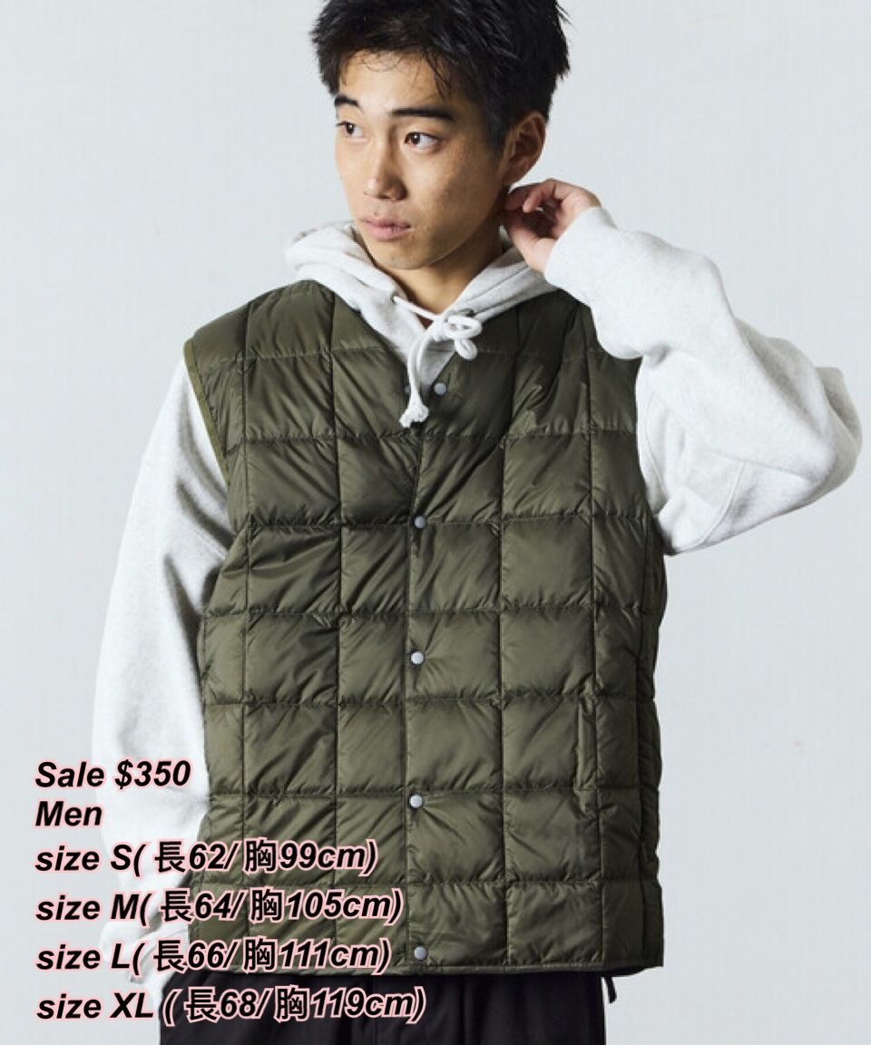 260116 Taion 男裝羽絨背心