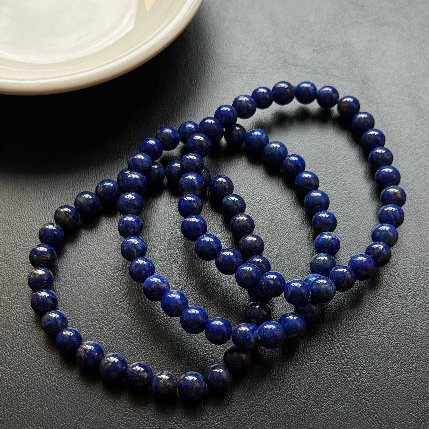 [原石] 青金石 水晶手串