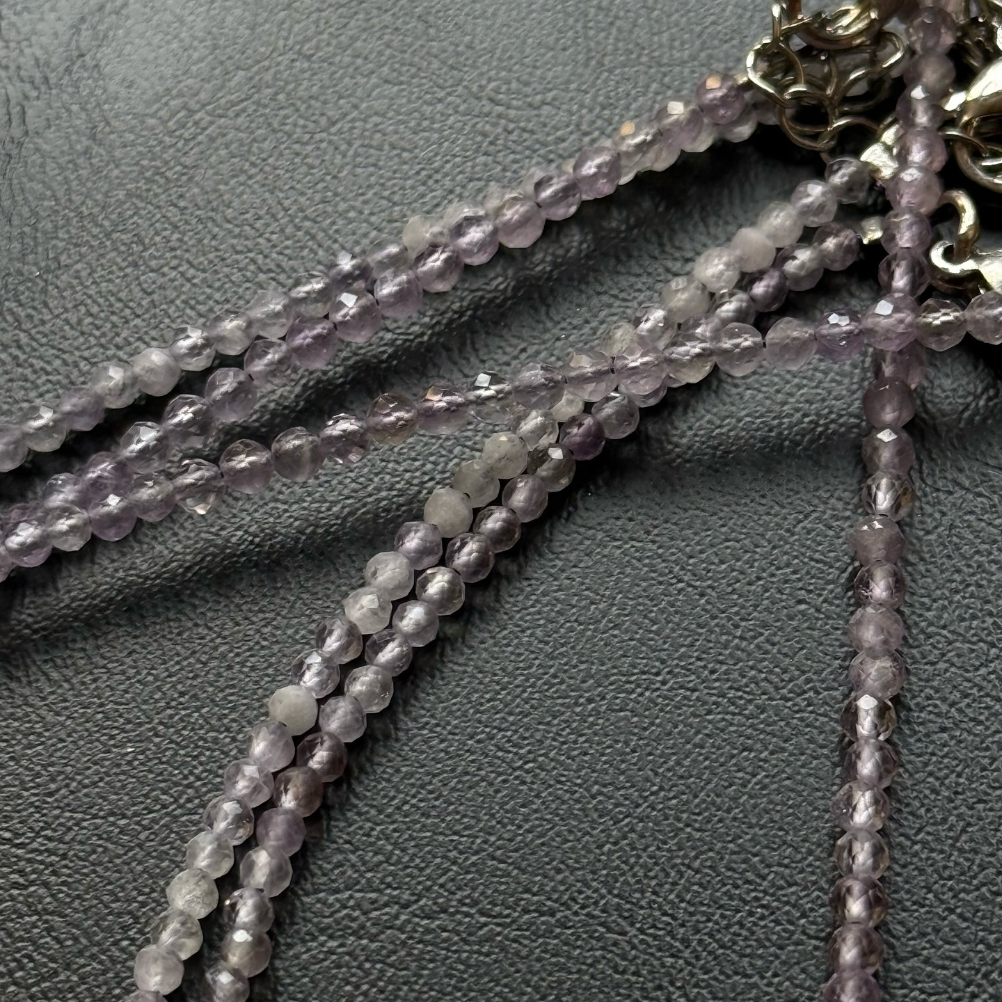 [原石] 薰衣草紫水晶 項鏈