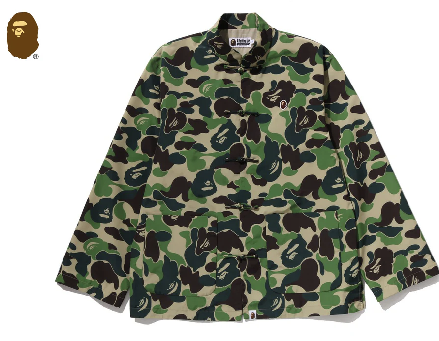 【BAPE男生】0117 發售 唐裝 ABC CAMO CHINA JACKET-2