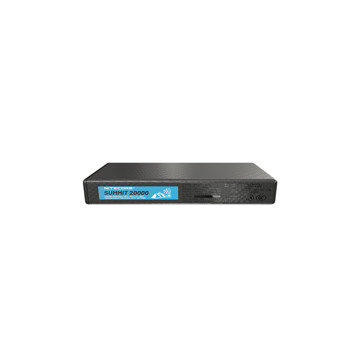Nitecore SUMMIT 20000 高寒碳纖維行動電源CCC版-40°C耐低溫20000mAh