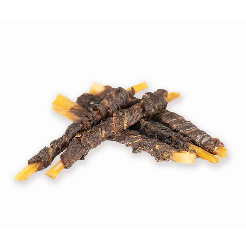 【日本陸奧Michinoku Farm】馬背筋卷肉 (細短) 寵物零食