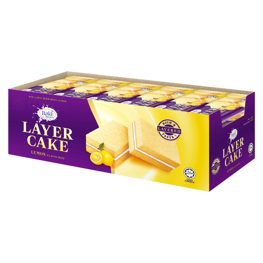 Bake Story 千層蛋糕(檸檬味) 24包