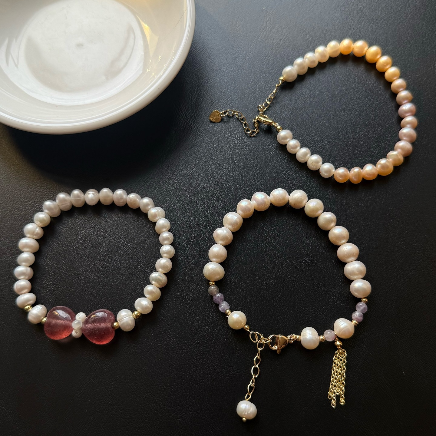 [原石] 淡水珍珠 手鏈