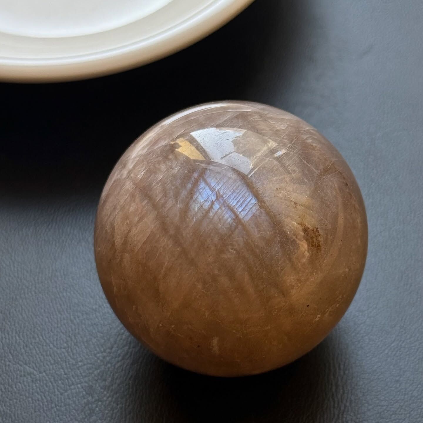 [原石] 日月同輝石 水晶球